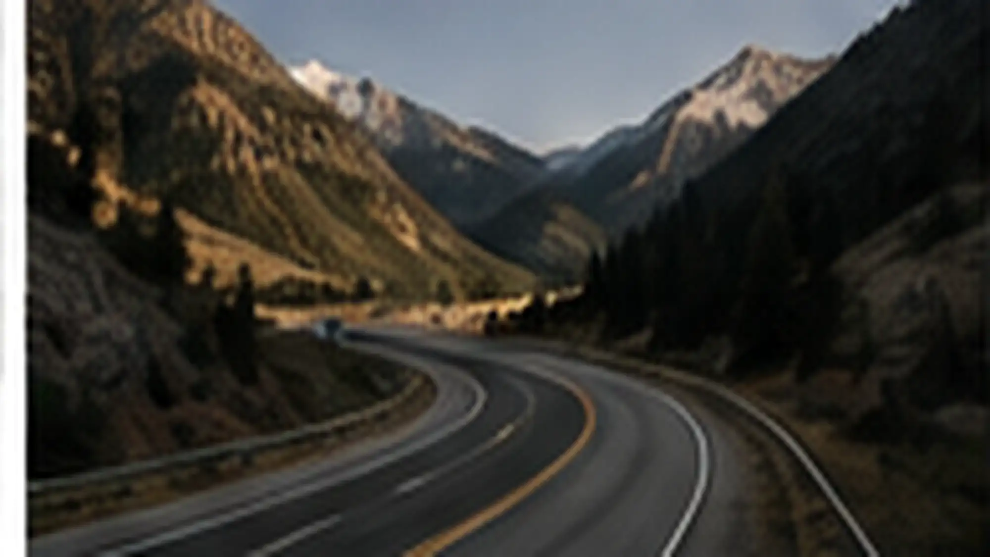 Vail, Eagle County, on the drive from Denver.
